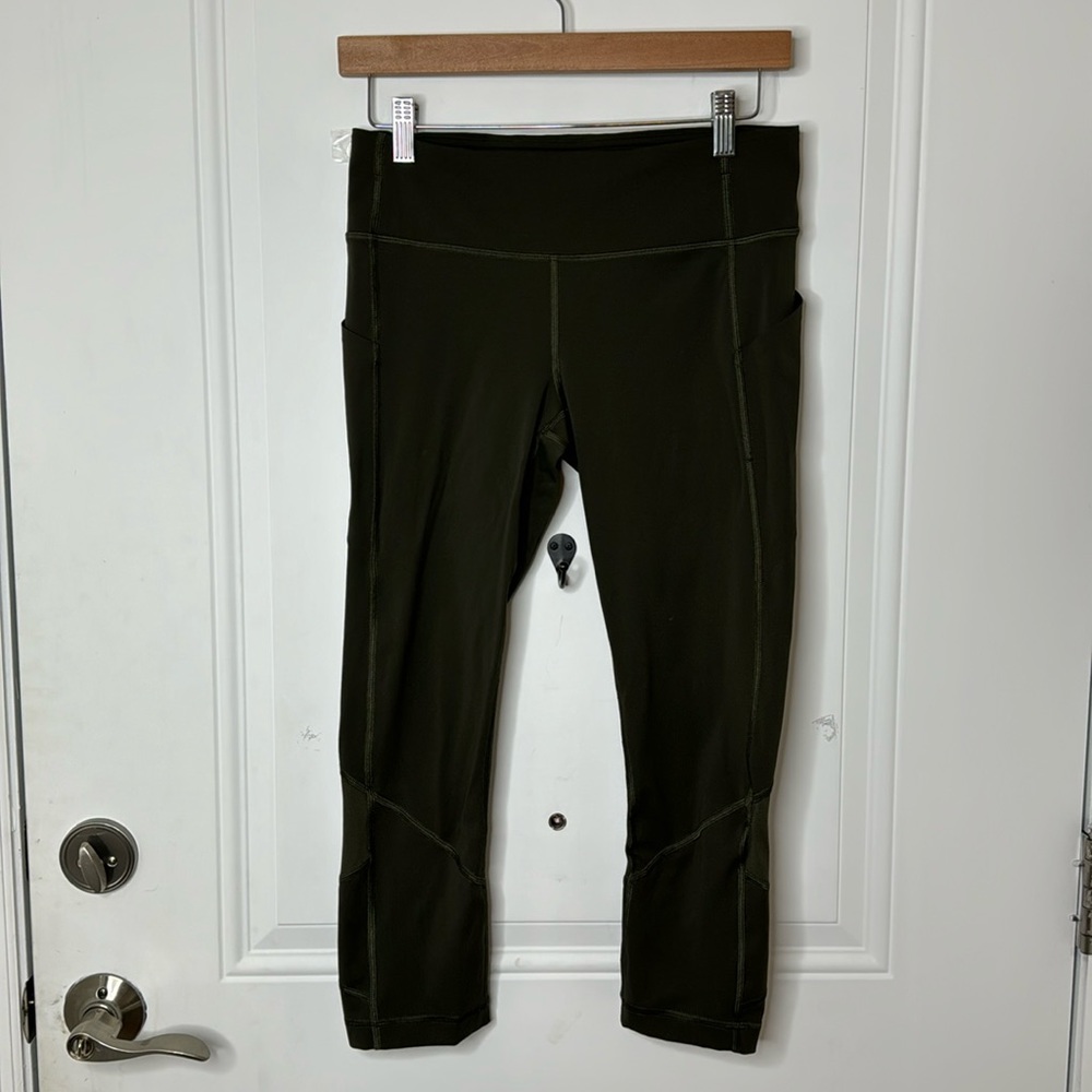 Lululemon crop mesh leggings